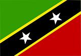 Flag of Saint Kitts and Nevis St.