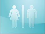 Toilet symbol illustration