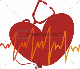 The heart cardiogramme