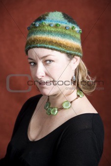 Woman in a Knit Cap