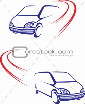 Logo Design  on Image 1394623  Fast Car On Road From Crestock Stock Photos