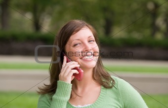 Girl on Phone