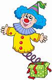 Clown from box
