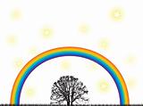 rainbow tree