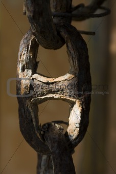 chain, rusty