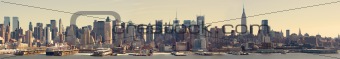 Panoramic View of Midtown Manhattan
