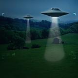 UFO in the countryside