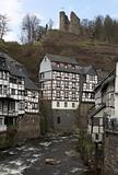 Monschau - historic city in the west of Germany