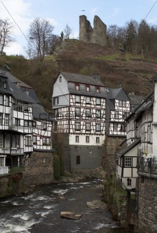 Monschau - historic city in the west of Germany