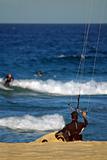 Kite-surfing 