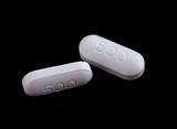 Two 500mg. tablets