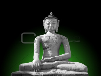 Dhyani Buddha Aksobhya Statue