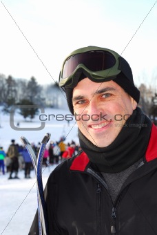 Man ski