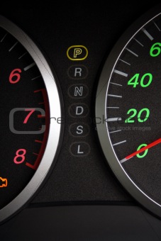 Speedometer detail