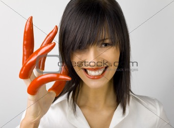 Right-Hand-Pepper Woman