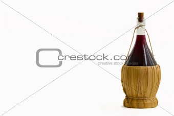 Old Bottle of Red Wine