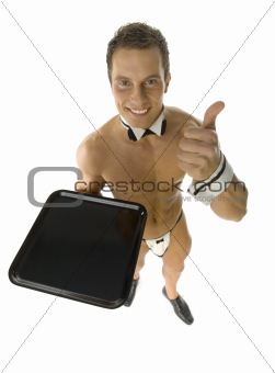 Stripped waiter - showing OK