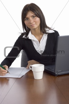 female office worker