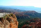 Tourist Overlook View of Bryce Canyon