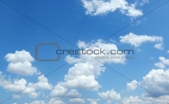 Beautiful summer clouds