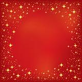 Red Star Background