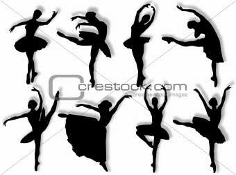 Dancers+dancing+silhouette