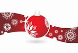 abstract background of christmas ornamented, design5