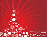 abstract background of christmas ornamented, design25