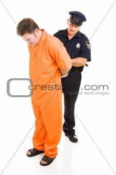 Officer Handcuffs Prisoner