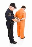 Prisoner Handcuffed by Policeman