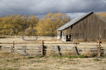 Old rural barn