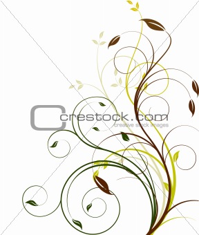 Floral  vector background