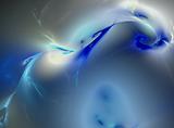 electric blue swirl