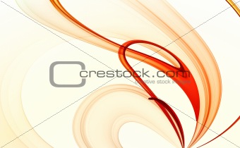 Red abstract design