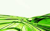 Green abstract design
