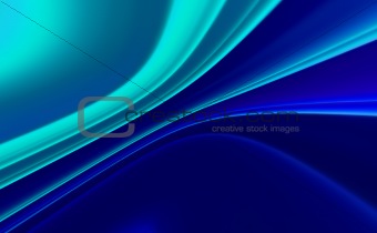 Blue abstract design