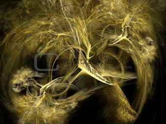 Abstract background. Gold yellow palette.