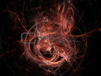 Abstract background. Red - orange palette.