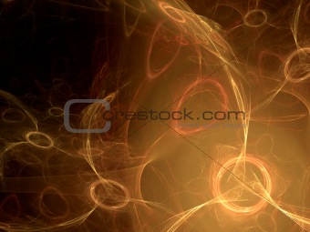 Abstract background. Orange flame palette.
