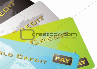 credit card fan