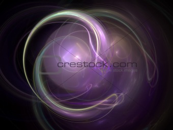 Abstract background. Purple - green palette.