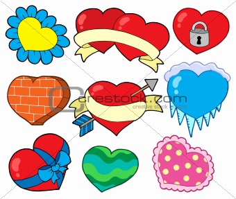 Valentine hearts collection 2