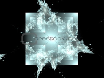 Abstract background. White - blue palette.