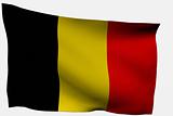 Belgium 3d flag