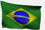 Brazil 3D Flag