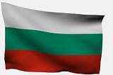 Bulgaria 3d flag
