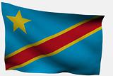 Congo 3d flag
