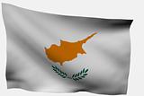 Cyprus 3d flag