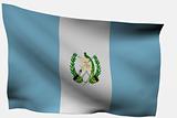 Guatemala 3D Flag