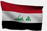 Iraq 3D flag
